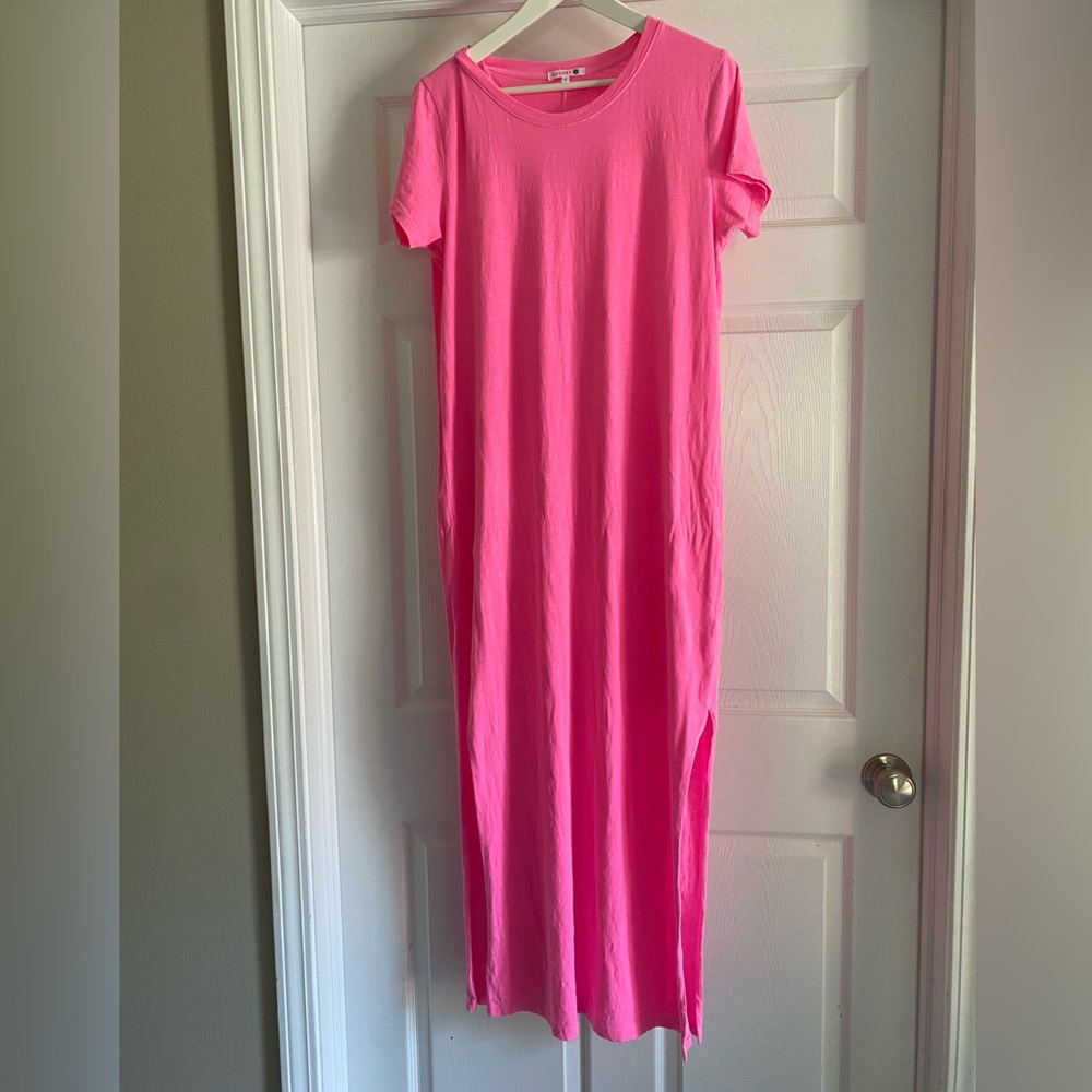 Sundry Pink Maxi Dress